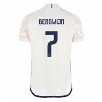 Camiseta Ajax Steven Bergwijn #7 Visitante Equipación 2023-24 manga corta